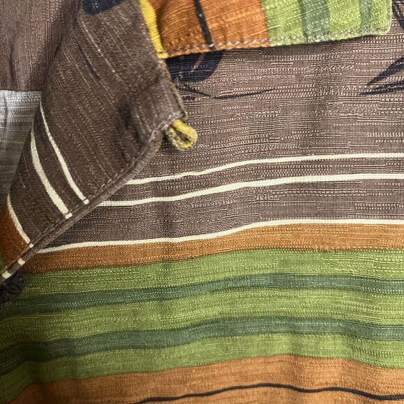 Tommy‎ Bahama Hawaiian Shirt Size XL Multicolor Floral 100% Silk Loop Collar - Picture 4 of 8